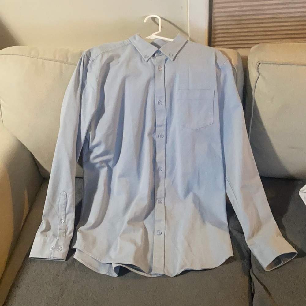 Long sleeve five four button down
